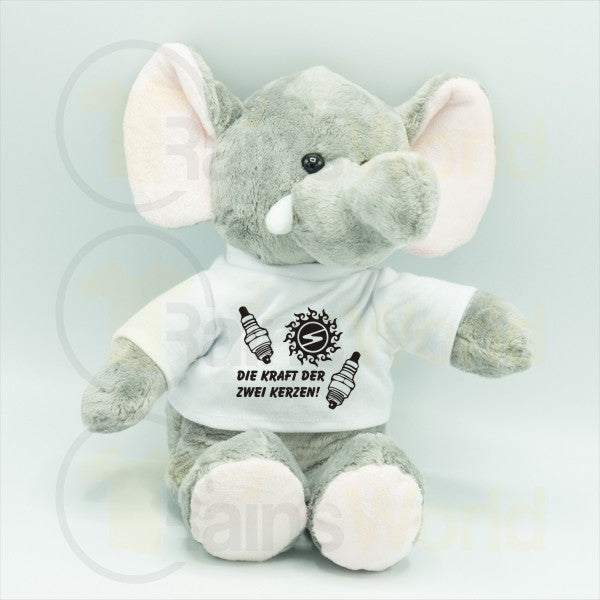 Plüschtier Sachsenring - Trabant Die Kraft der zwei Kerzen (Elch - Schaf - Teddy - Frosch - Elefant - Giraffe - Hase)