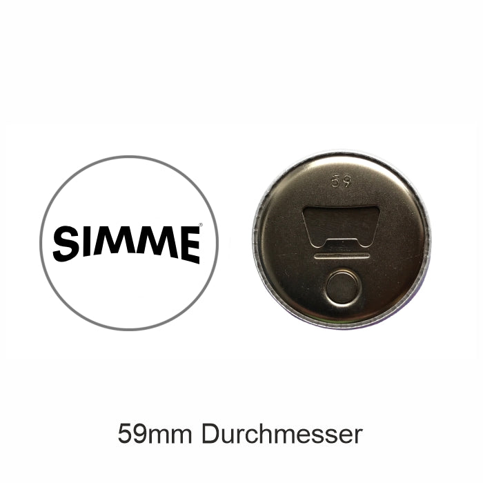 Flaschenöffner, Kühlschrankmagnet IFA Simme© Schriftzug/ Simson