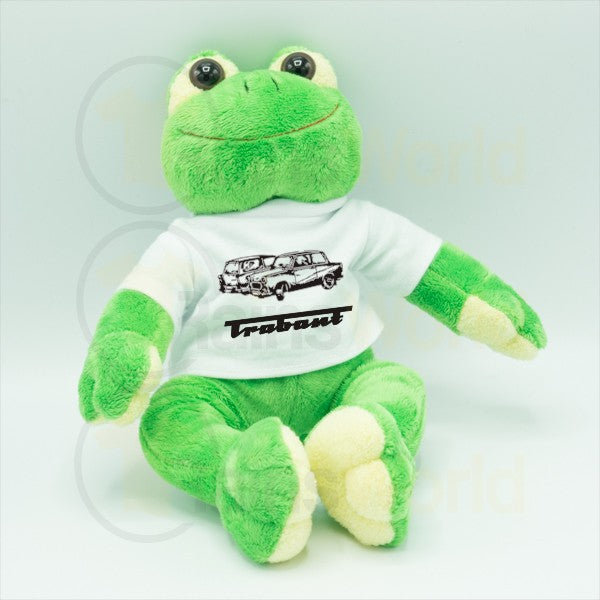 Plüschtier Sachsenring - Trabant Logo Doppel (Elch - Schaf - Teddy - Frosch - Elefant - Giraffe - Hase)