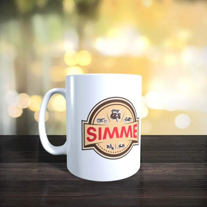 Kaffeepott, Tasse IFA Simme© / Simson DDR beidseitiger Druck, verschiedene Farben