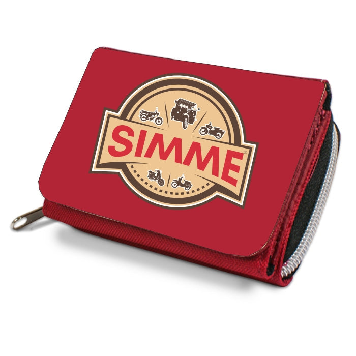 Geldbörse / Portemonnaie IFA Simme© / Simson DDR, farbiger Hintergrund