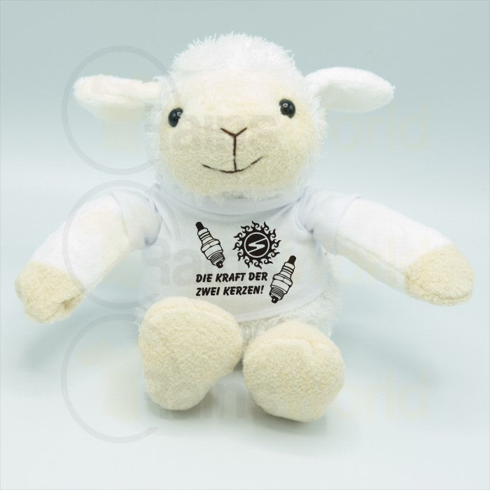 Plüschtier Sachsenring - Trabant Die Kraft der zwei Kerzen (Elch - Schaf - Teddy - Frosch - Elefant - Giraffe - Hase)