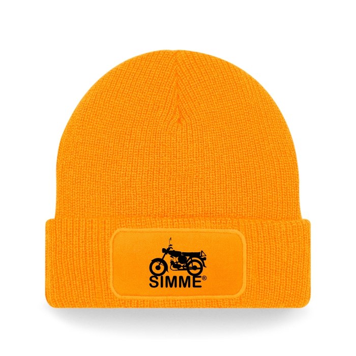 Strickmütze Beanie IFA Simme© Logo S51 / Simson S51 DDR, verschiedene Farben