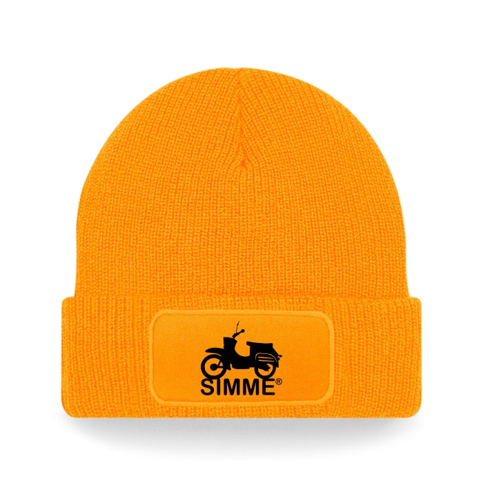 Strickmütze Beanie IFA Simme© Logo Schwalbe / Simson Schwalbe DDR, verschiedene Farben