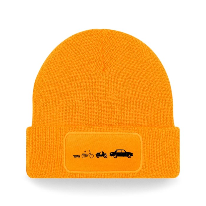 Strickmütze Beanie IFA Simson Schwalbe Wartburg Evolution DDR, verschiedene Farben
