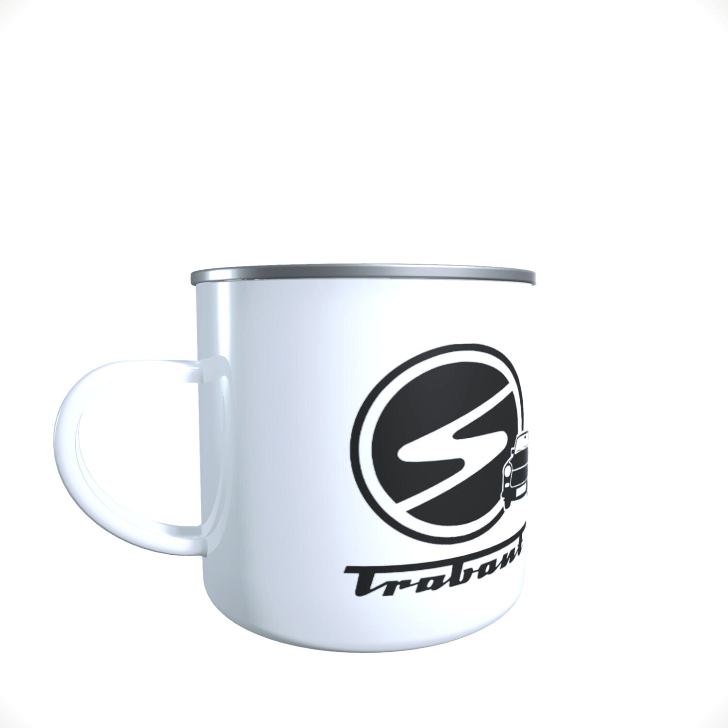 Emailletasse / Tasse IFA Trabant 601