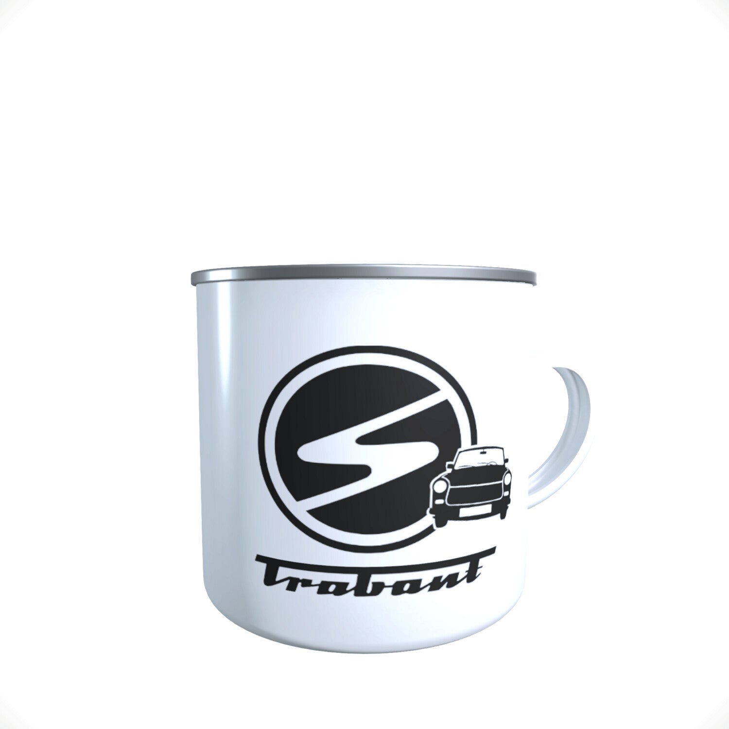 Emailletasse / Tasse IFA Trabant 601