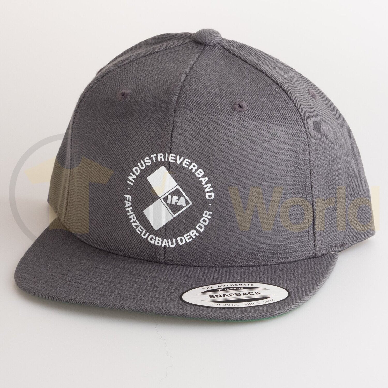 Snapback, Cap IFA DDR - Industrieverband Fahrzeugbau der DDR, dunkelgrau