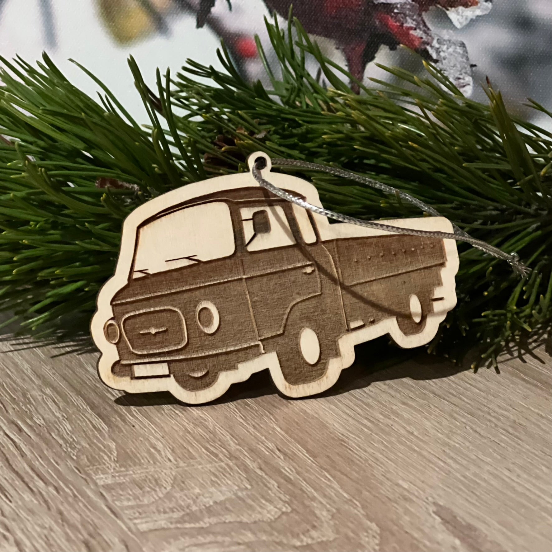 Deko Holz-Anhänger IFA Barkas Pritsche DDR