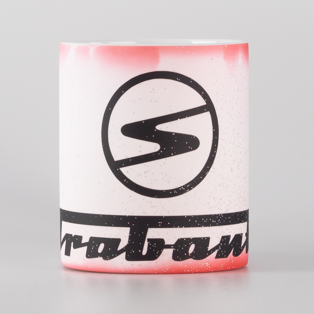 Zaubertasse / Glitzer - Zaubertasse Sachsenring Trabant, rot