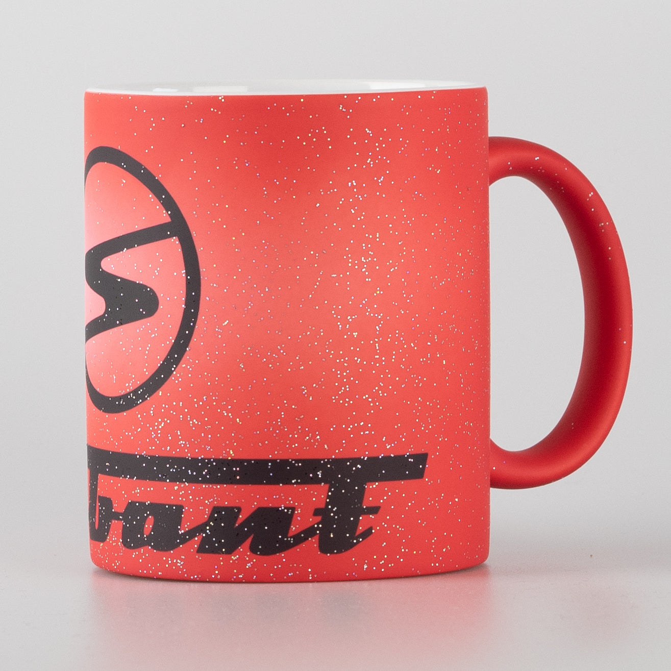 Zaubertasse / Glitzer - Zaubertasse Sachsenring Trabant, rot