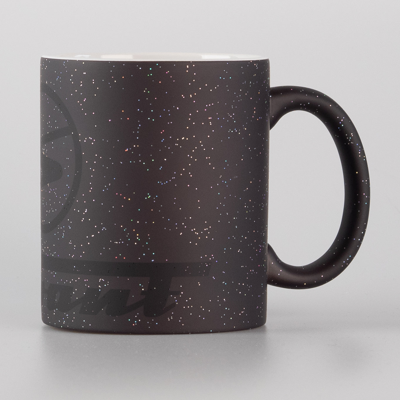 Zaubertasse / Glitzer - Zaubertasse Sachsenring Trabant, schwarz