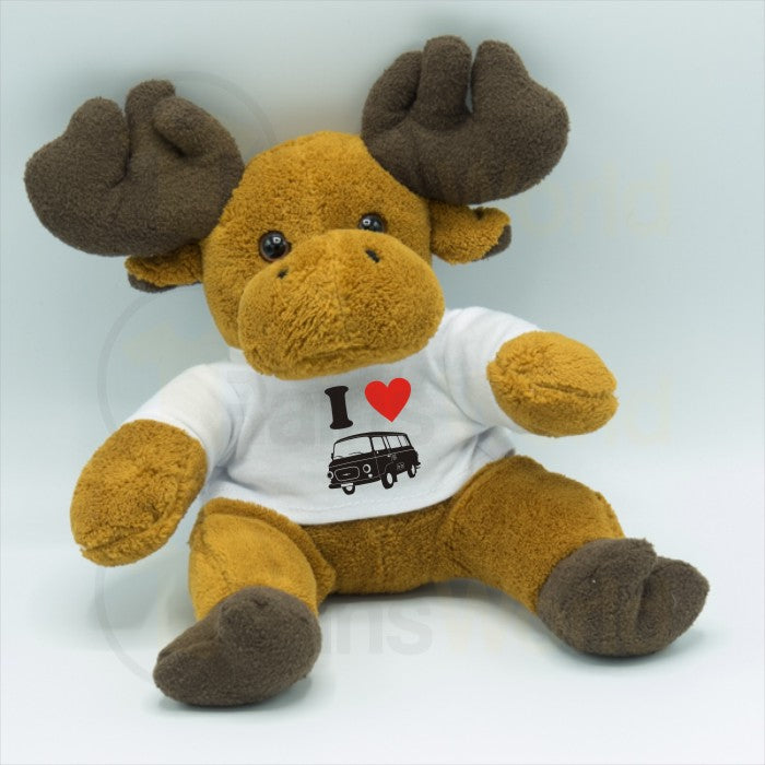 Plüschtier IFA Barkas Bus Liebe (Elch - Schaf - Teddy - Frosch - Elefant - Giraffe - Hase)