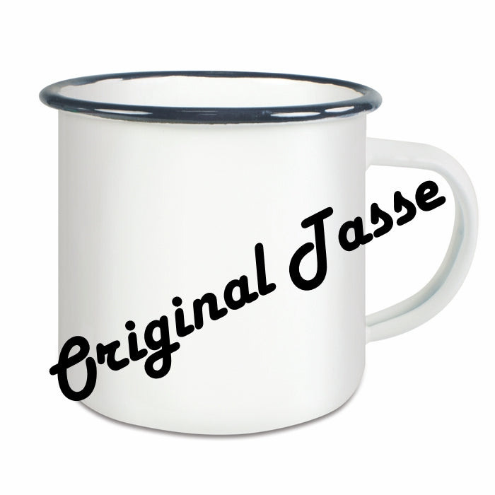 Emailletasse / Tasse IFA DDR S4000