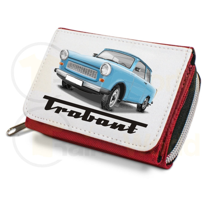 Geldbörse / Portemonnaie IFA himmelblauer Trabant 601