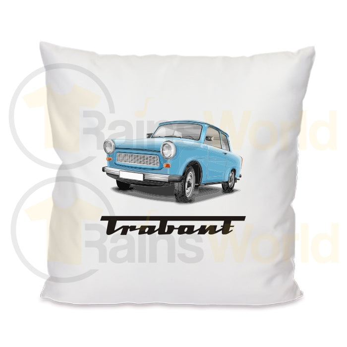 Kissen Sachsenring Trabant 601 himmelblau DDR, verschiedene Größen und Ausführungen