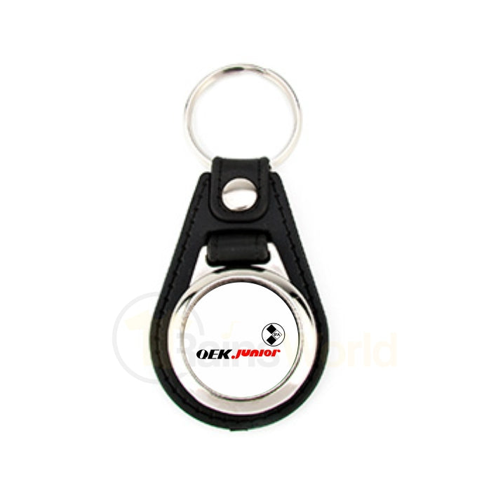 Schlüsselanhänger Wohnwagen QEK Junior Logo DDR, verschiedene Ausführungen