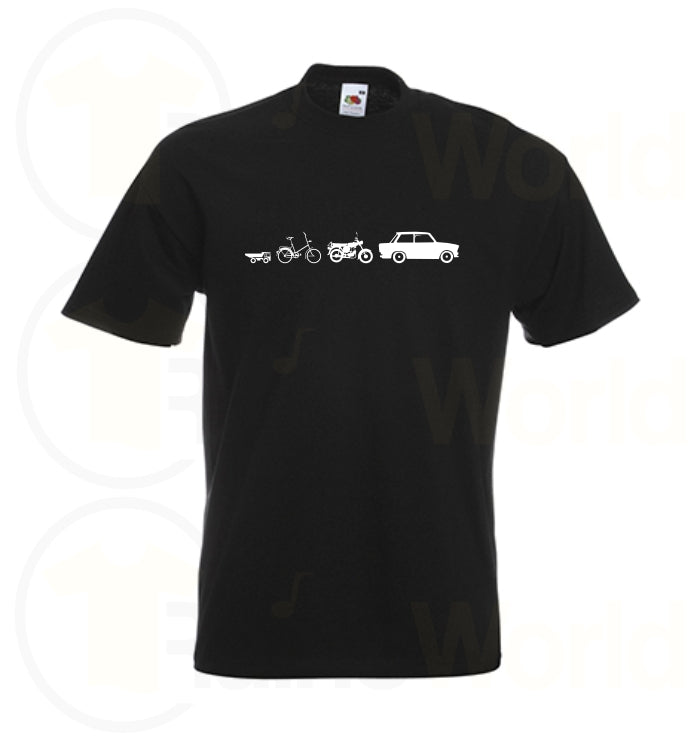 T-Shirt, Shirt S51 Trabant - Evolution, verschiedene Farben