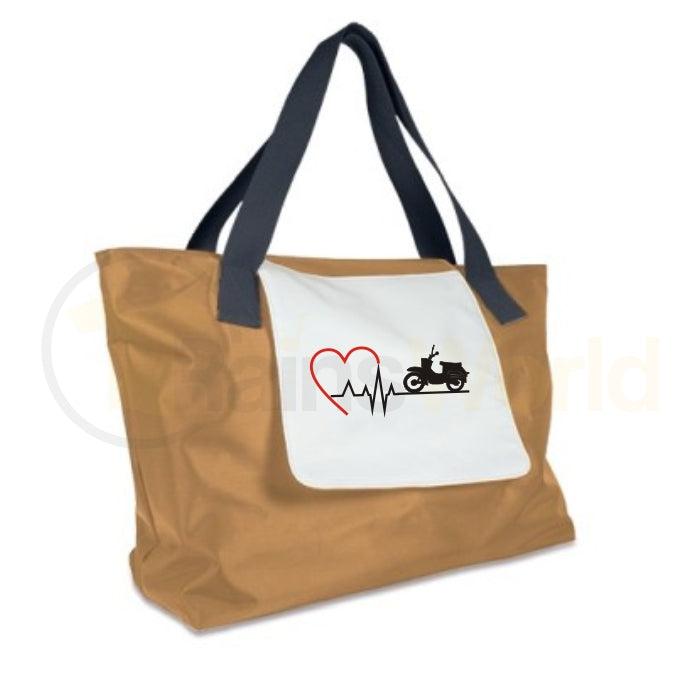 Shopping Bag / Tasche IFA Simson Schwalbe Herzschlag