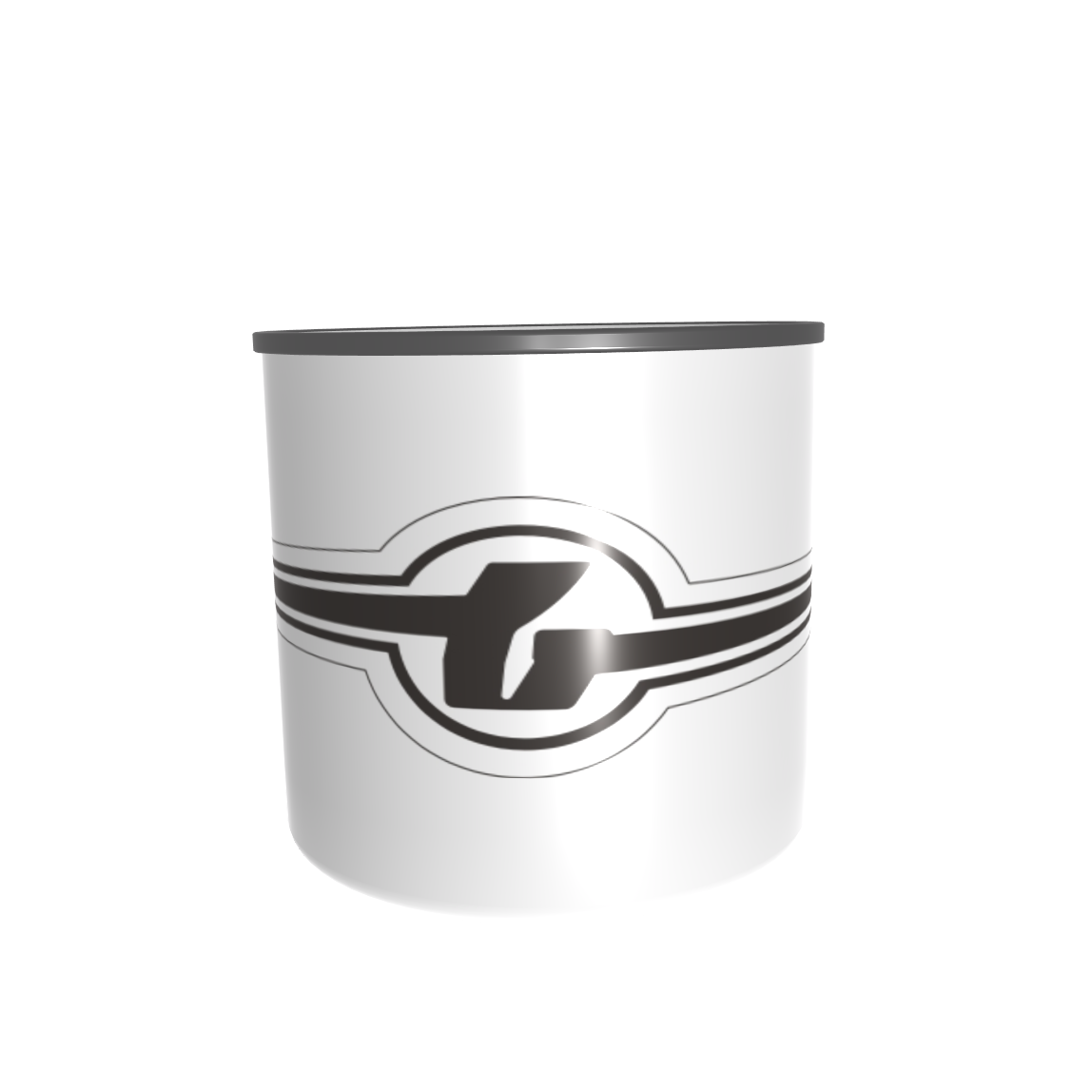 Emailletasse / Tasse IFA Barkas Logo DDR