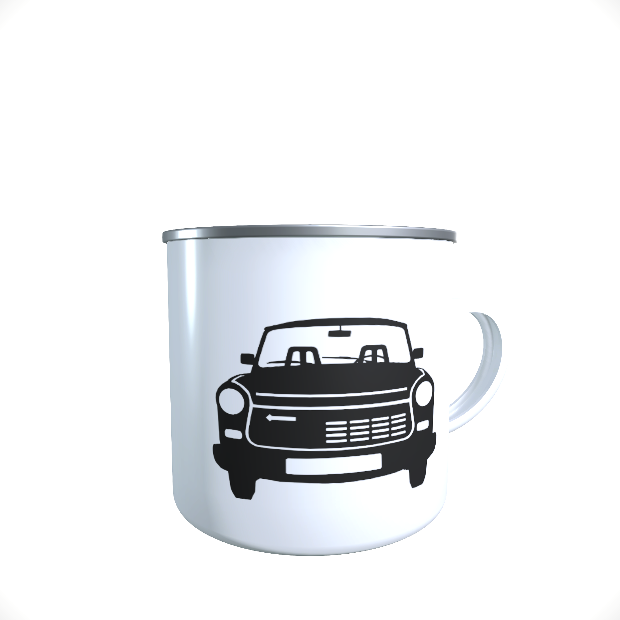 Emailletasse / Tasse IFA Trabant 1.1