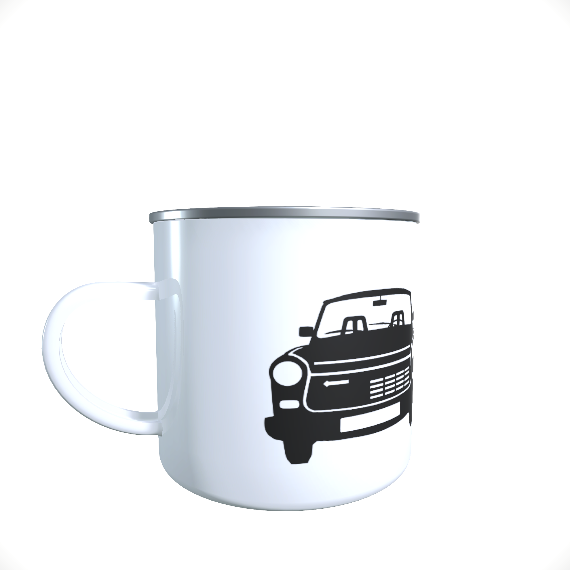 Emailletasse / Tasse IFA Trabant 1.1