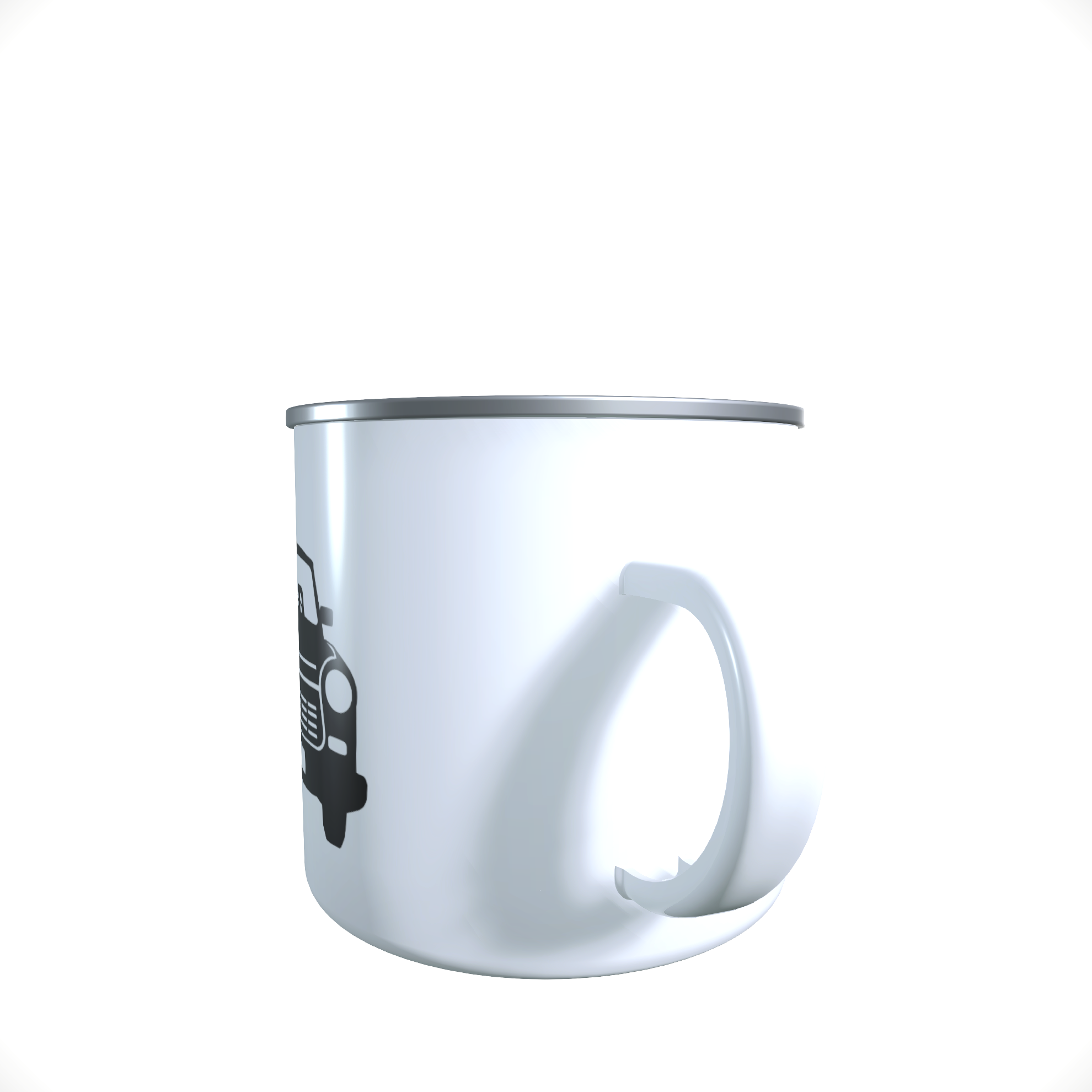 Emailletasse / Tasse IFA Trabant 1.1
