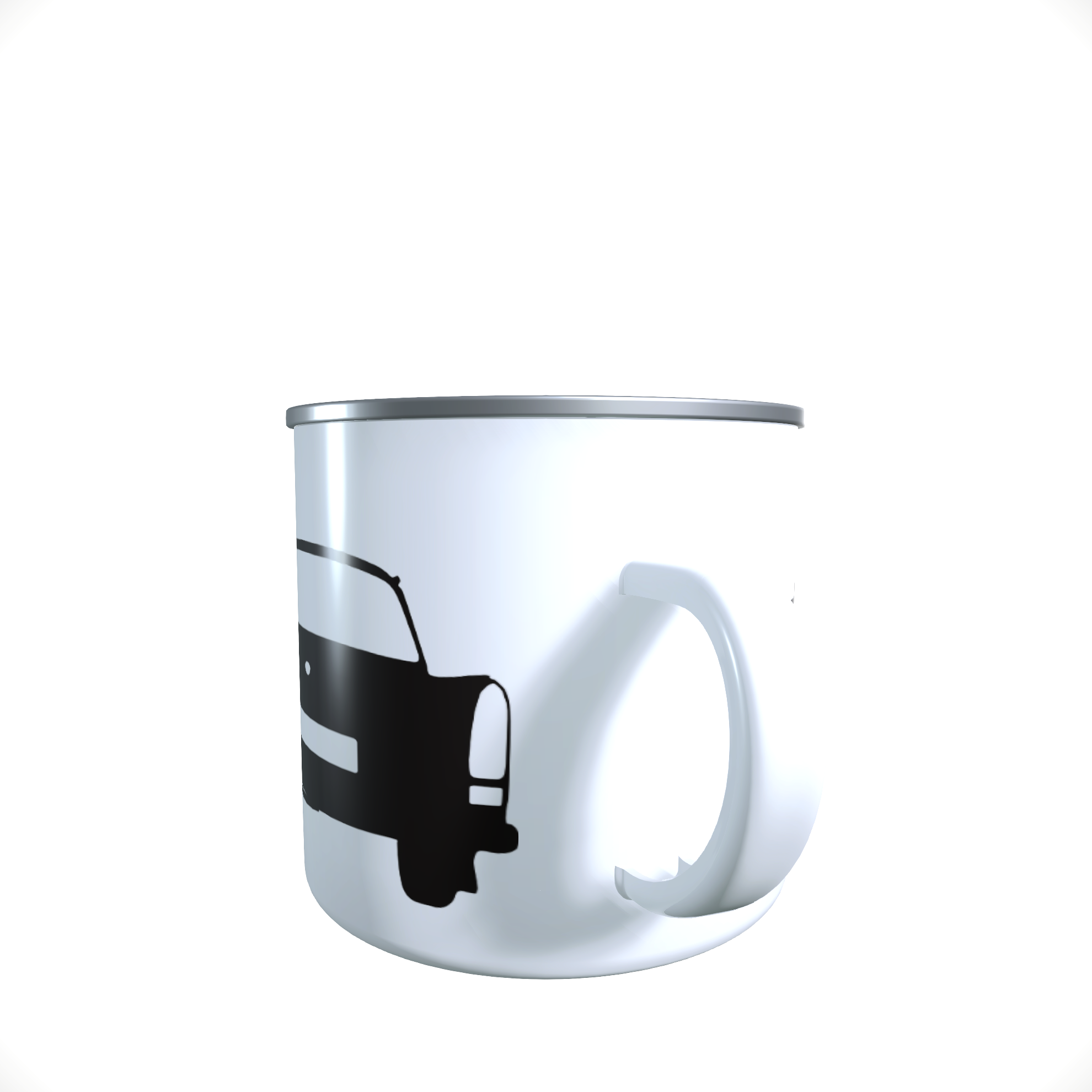 Emailletasse / Tasse IFA Trabant 601
