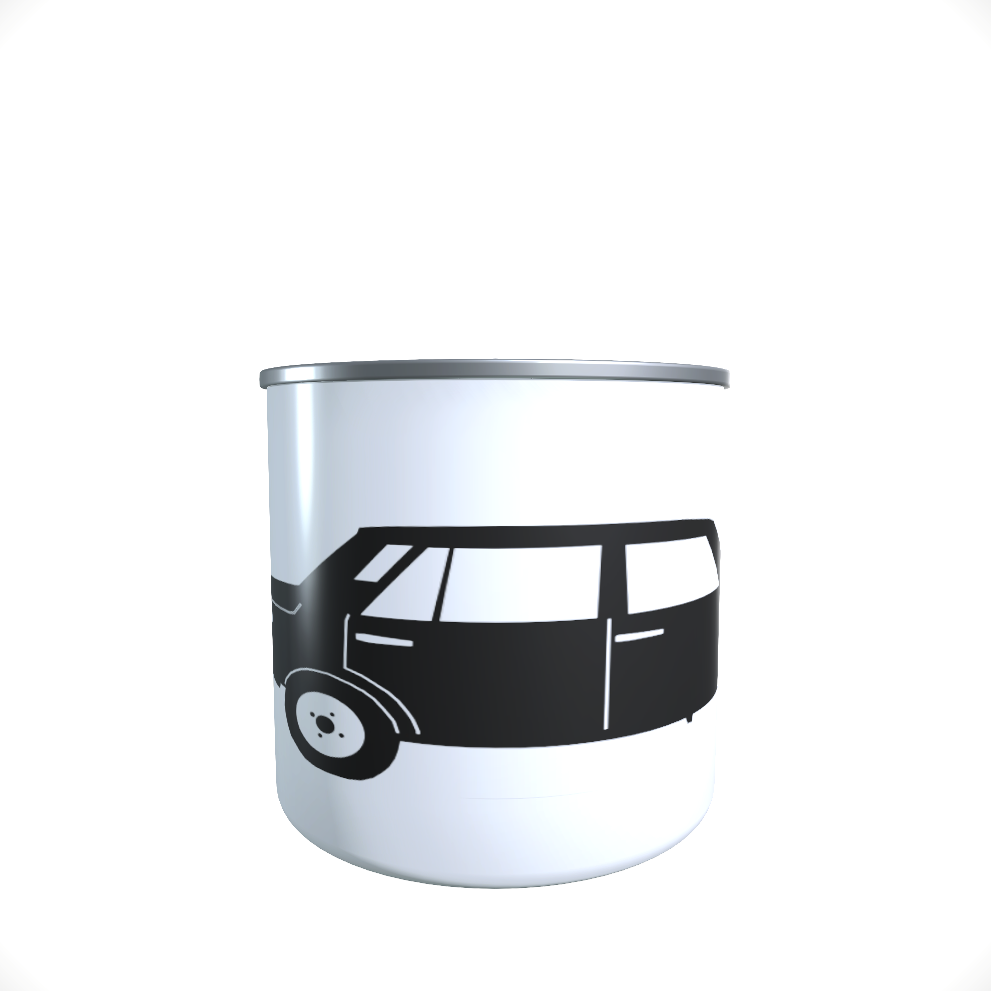 Emailletasse / Tasse IFA Wartburg 353 / 1.3