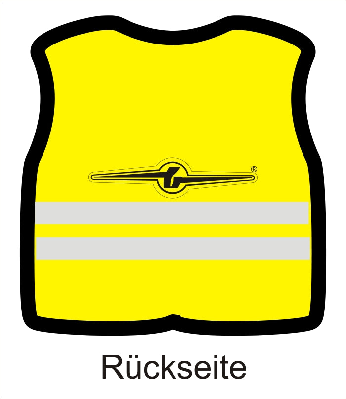 Warnweste Barkas Logo, verschiedene Farben