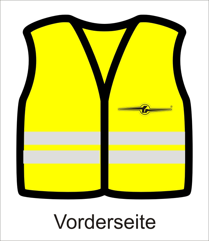 Warnweste Barkas Logo, verschiedene Farben