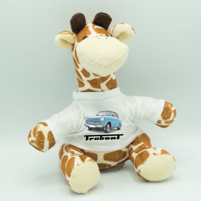 Plüschtier Sachsenring - Trabant himmelblau 601 (Elch - Schaf - Teddy - Frosch - Elefant - Giraffe - Hase)