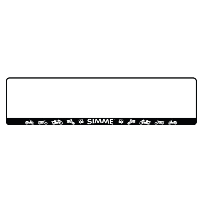 Kennzeichenhalter Simme© Logo
