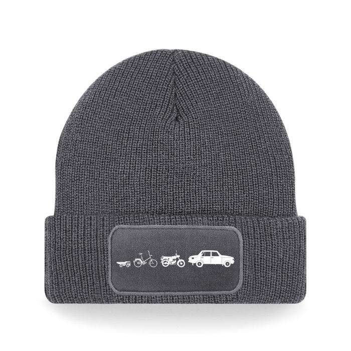 Strickmütze Beanie IFA Simson S51 Wartburg Evolution DDR, verschiedene Farben