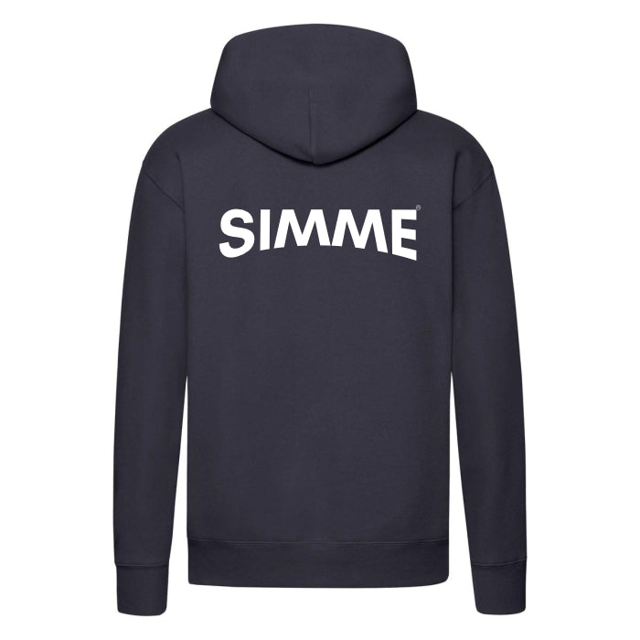 Premium Hooded Sweater Simme© / Simson weisser Schriftzug, IFA DDR