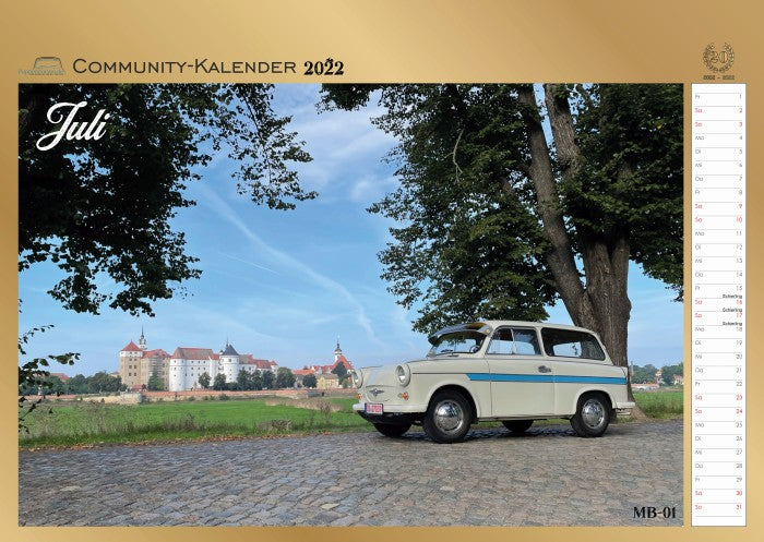 PappenForum Community Kalender / IFA Kalender 2022 A3