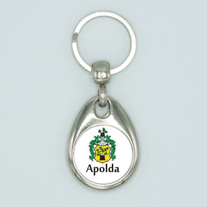 Schlüsselanhänger Apolda Wappen Souvenir