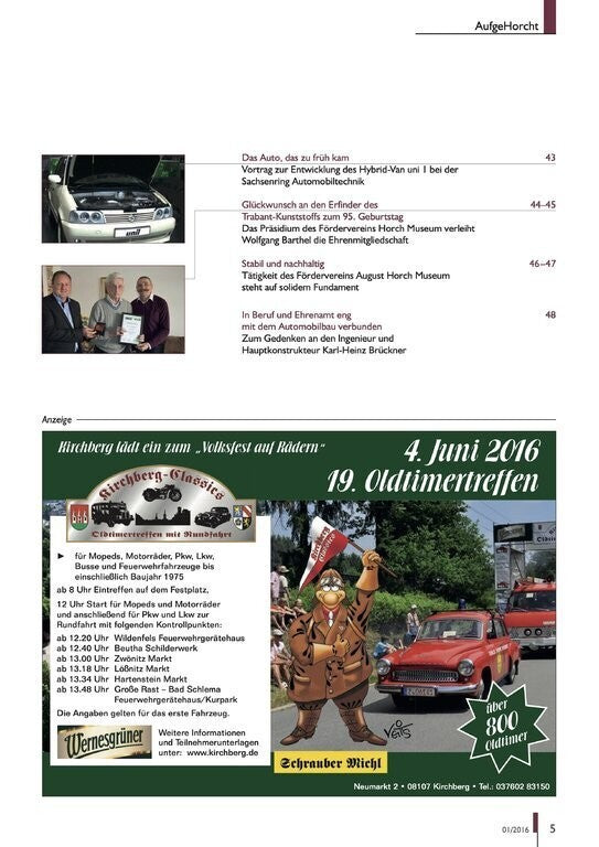 aufgeHORCHt Ausgabe 01/2016