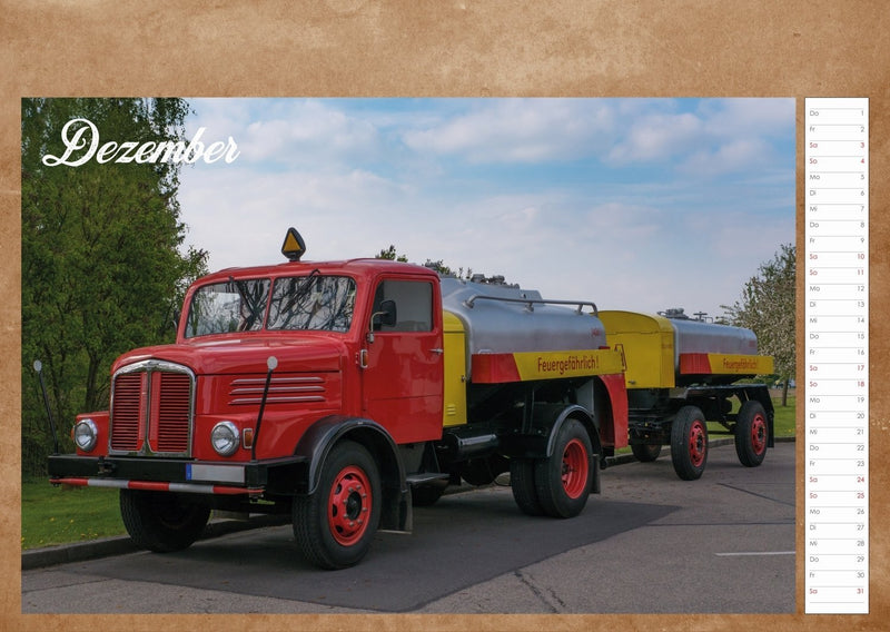 Rainsworld Oldtimer / IFA Kalender 2022 A3
