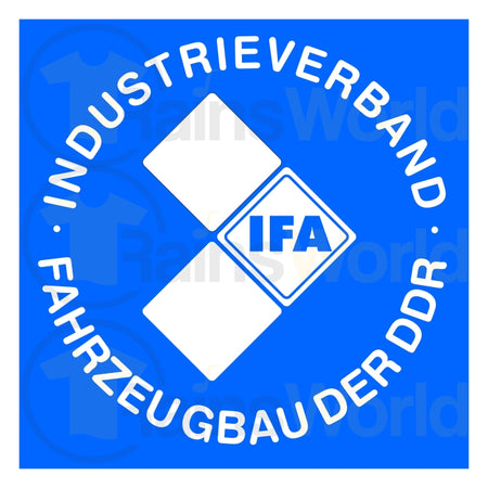 Abziehbild IFA-Logo, innenklebend