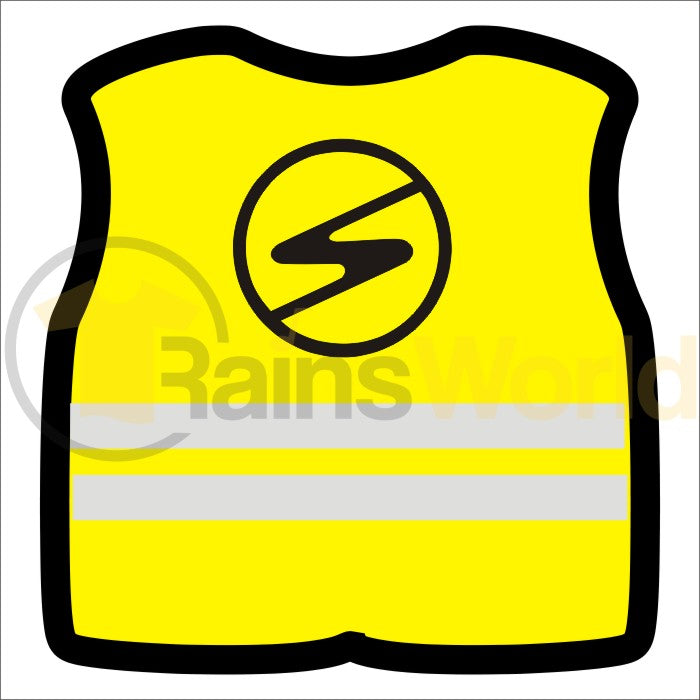 Warnweste Sachsenring Logo, verschiedene Farben