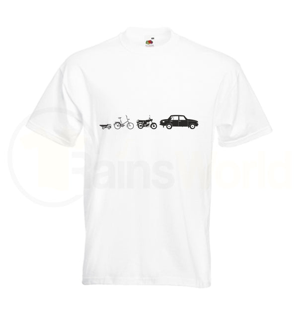 T-Shirt, Shirt S51 Wartburg - Evolution, verschiedene Farben